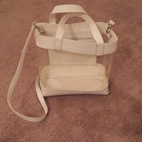 Zara Bags | Zara Clear Plastic Bag 